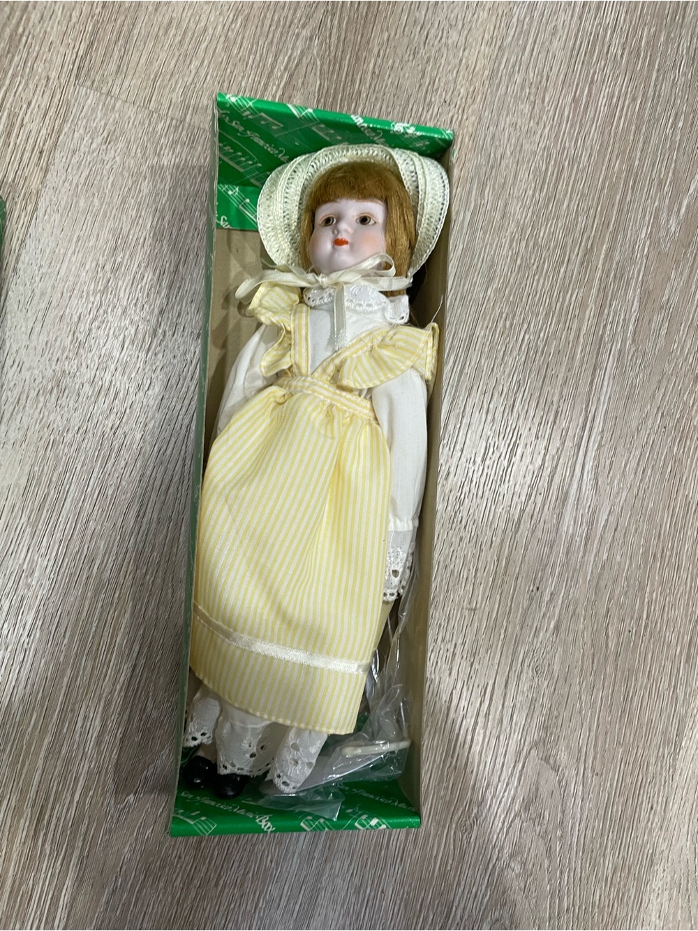 San Francisco Music Box Porcelain Musical Doll “You Light Up My Life” w/ Stand